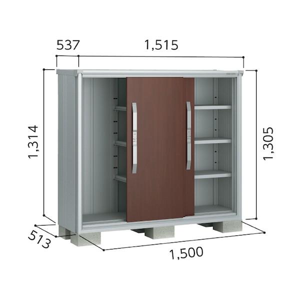 ※法人専用品※淀川製鋼所 ヨド物置 エスモ ティントホワイト ESF-1505GTW_4