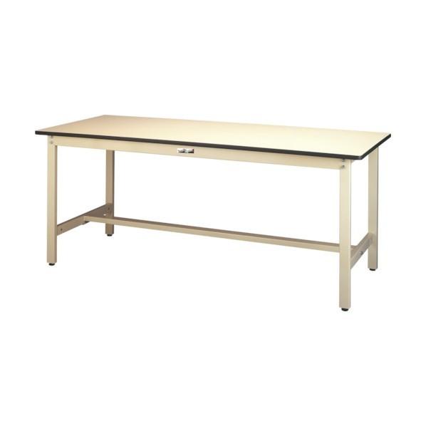 山金工業 軽量作業台ワークテーブル ポリエステル天板 高さ740mm SWP-1575-II