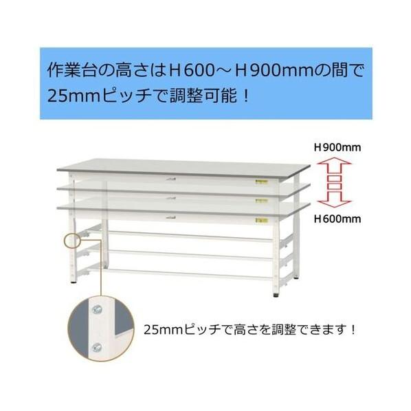 ブランド登録なし - ※法人専用品※山金工業 細工物速見表 高さかい繕う印字機 横ずっぽう棚板 ともし火薄墨色(天板)/シルキーホワイト( SURA-1890T-GYW 1UNT