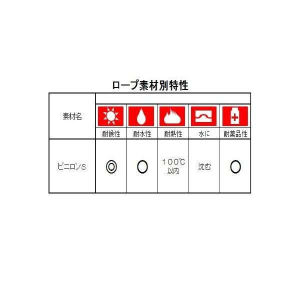 ユタカメイク ビニロンSトラックロープ 9mm×30m TRV-8｜diy-tool｜02