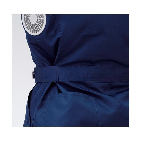 山田辰 - SS（春夏）ひな型 空調設備つなぎ服（R）（半袖）9821 007薄墨色 4L大きさ 薄墨色 4L 9821-007-4L