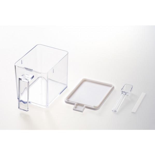 山崎実業 アクア　調味料ストッカー　L ホワイト 幅9×奥行15×高さ11cm | 山崎実業 | 07