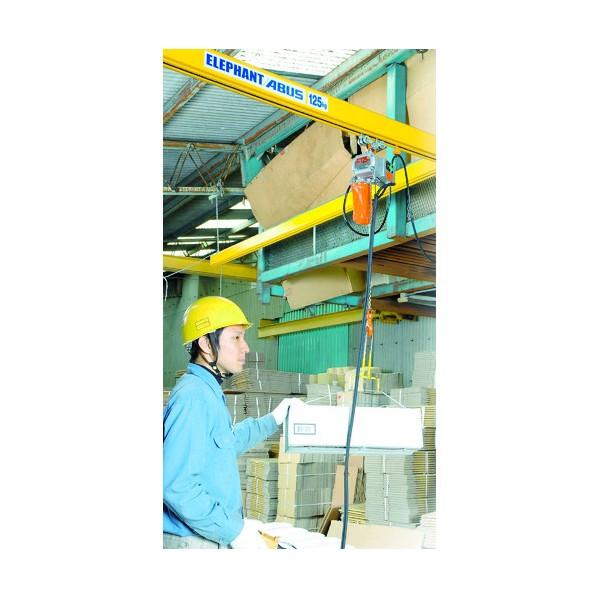 象印チェンブロック β型電気チェーンブロック・200kg・10m 395 x 320 x 263 mm BS-K20A0 1台の画像