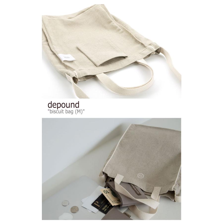 デパウンド ショルダーバッグ depound メンズ レディース biscuit bag (M) ビスケット バッグ M BROWN