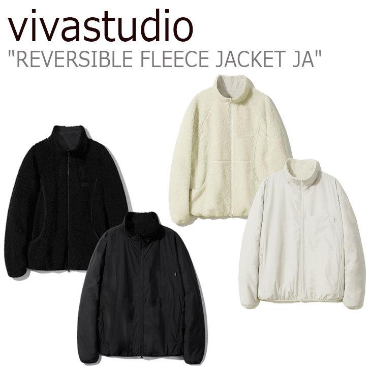 ビバスタジオ フリース vivastudio REVERSIBLE FLEECE JACKET JA リバーシブル フリースジャケット
