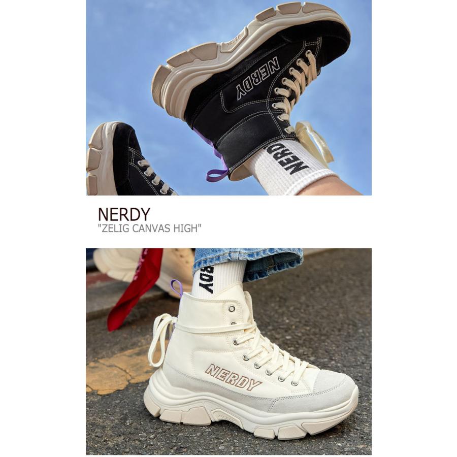 ノルディ スニーカー NERDY ZELIG CANVAS HIGH ゼリグ キャンバス ハイ BLACK PURPLE IVORY ノルディー PNES21AE10010/170/030 シューズ レオナルドディガサン ビジネスシューズ LE200 D.BROWN 26 cm LWH1065055892(10215円)