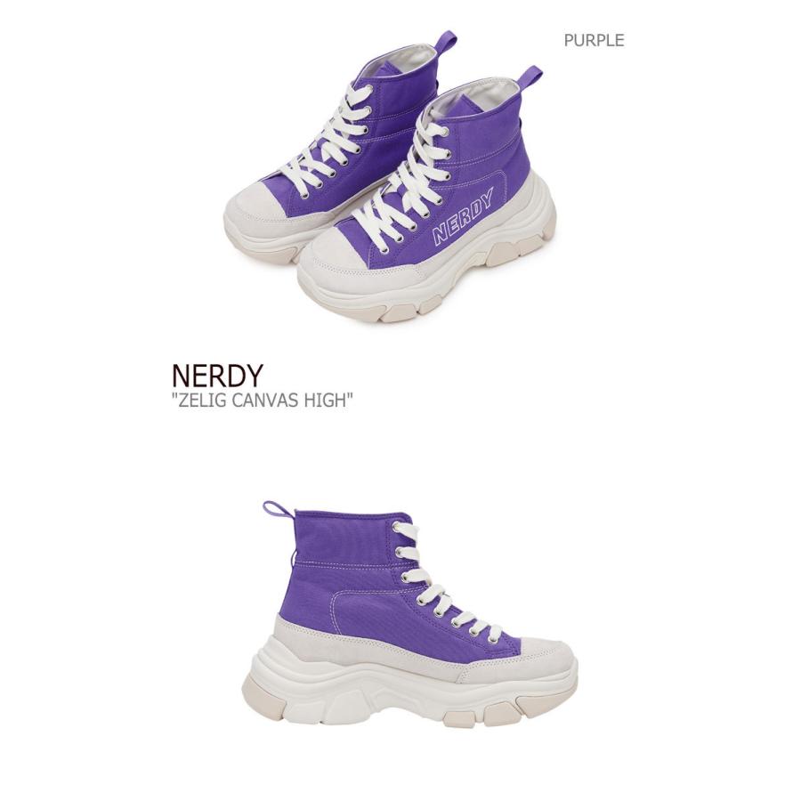 ノルディ スニーカー NERDY ZELIG CANVAS HIGH ゼリグ キャンバス ハイ BLACK PURPLE IVORY ノルディー PNES21AE10010/170/030 シューズ レオナルドディガサン ビジネスシューズ LE200 D.BROWN 26 cm LWH1065055892(10215円)