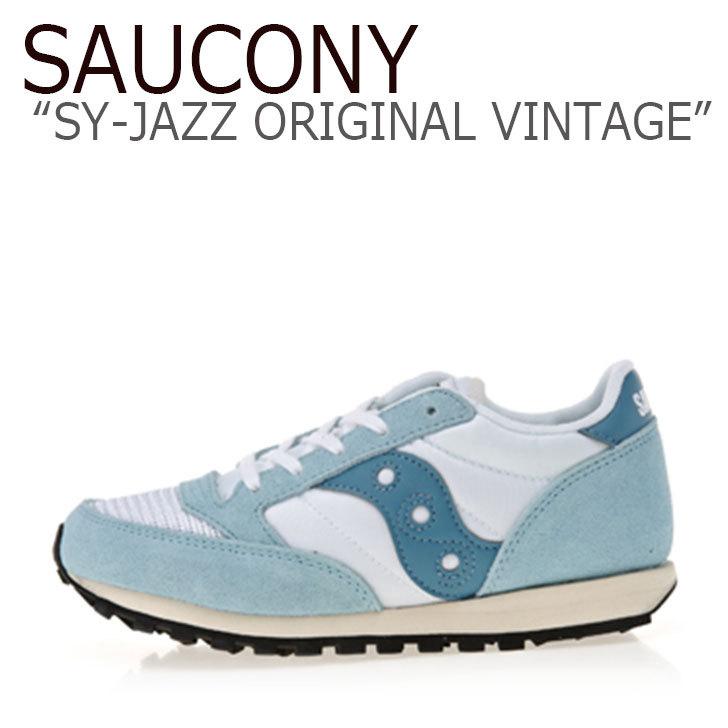 サッカニー スニーカー Saucony キッズ Sy Jazz Original Vintage ジャズ オリジナル ヴィンテージ 子供用 Light Blue ライトブルー Sc シューズ Sn Sc Sc L Armoire Interior And Goods 通販 Yahoo ショッピング