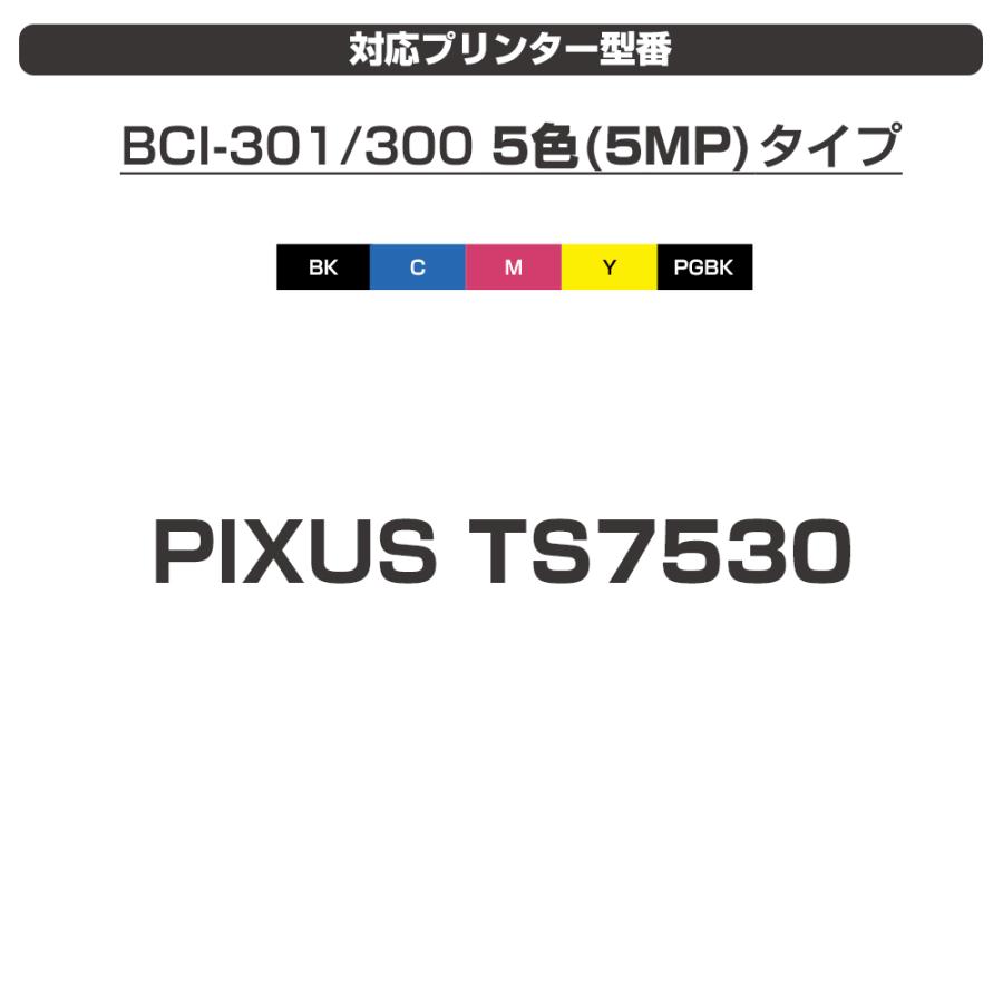 キヤノン プリンターインク BCI-301 BK ブラック×2個 染料 大容量 canon 互換インクカートリッジ 染料 ブラック BCI-301XL BK PIXUS TS7530｜diyink｜04