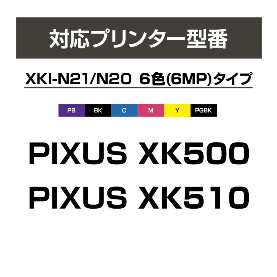 エコインク XKI-N21 PB フォトブルー×1個 染料 大容量 キャノン canon