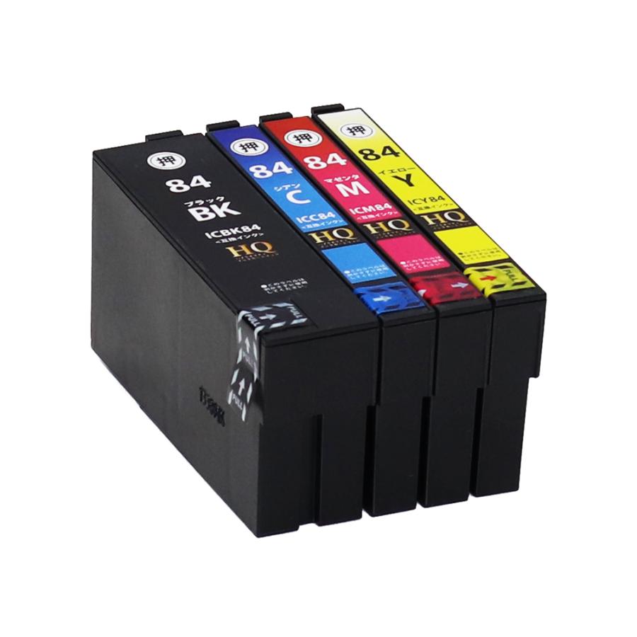 エプソン プリンターインク 84 IC4CL84 4色セット IC4CL83の増量