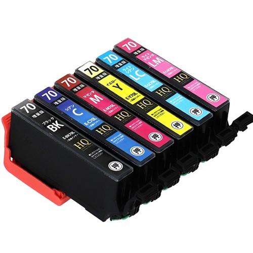 Ic6cl70l 6色セット 互換インクカートリッジ6色パック 大容量 エプソンプリンター対応 Ic6cl70 Ic70 6色 Eg Ic6cl70l All エコインク Yahoo 店 通販 Yahoo ショッピング