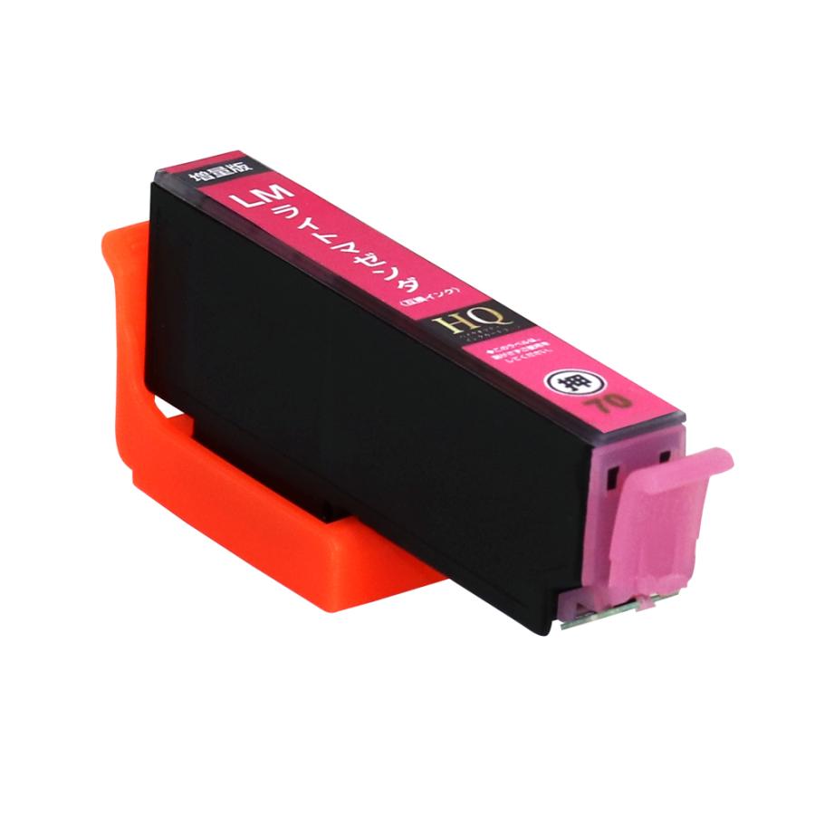 エコインク エプソン 互換インク ICLM70L IC70 ライトマゼンタ IC