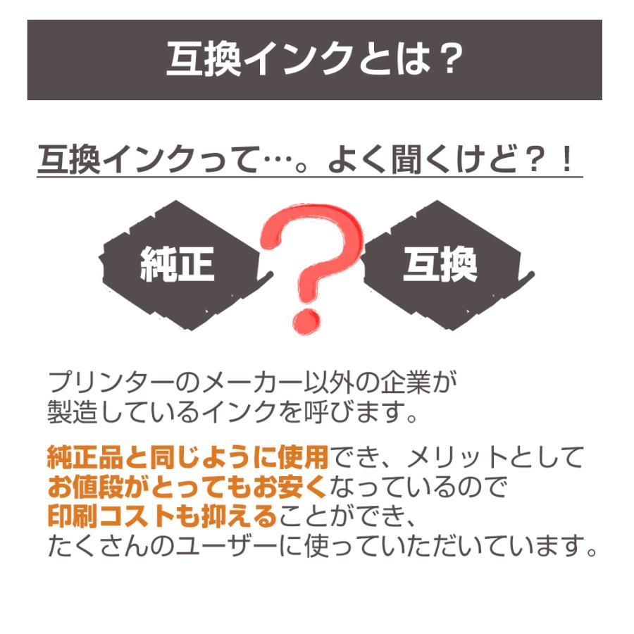 エプソン プリンターインク SAT-6CL + SAT-BK ブラック2本 互換 サツマイモ 6色セット＋黒2本 EPSON 互換インクカートリッジ EP-712A EP-713A EP-714A EP-812A｜diyink｜06