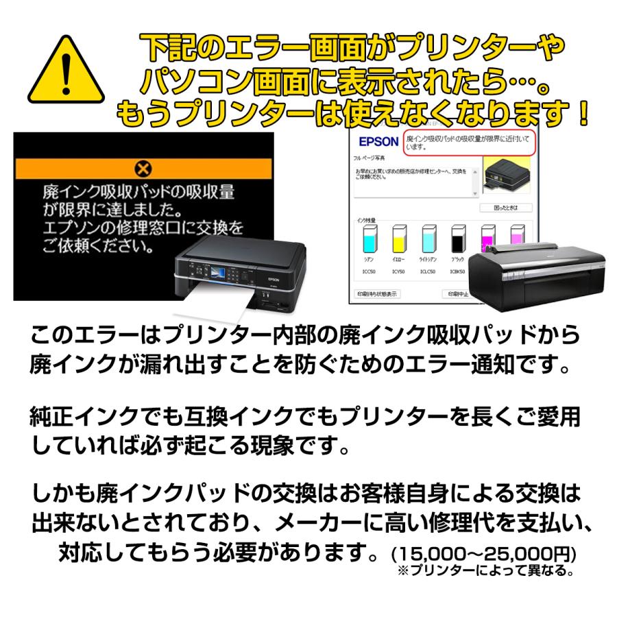 廃インクエラー解除 メールでご案内 EPSONプリンター対応 リセットキー 廃インク吸収パッド限界エラー解除ツール Wic Reset Utility専用解除キー1台1回分｜diyink｜03