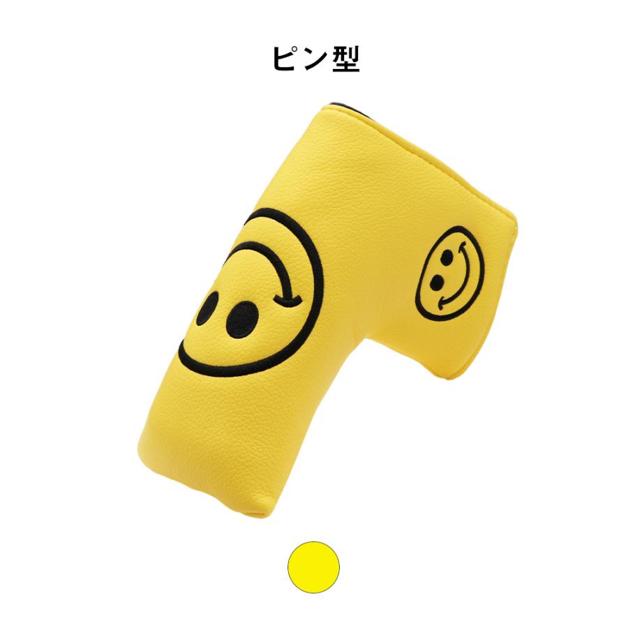 ゴルフ ヘッドカバー パターカバー マレット ピンタイプ用 センタ 