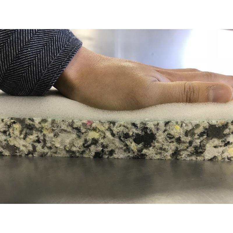 DIY用資材 チップウレタン+ウレタン接着品 1600×560×45mm 1枚 ベンチシート 椅子 ソファ 車中泊マット キャンピングマット 防災 アウトドア|diykohyohkasei|03
