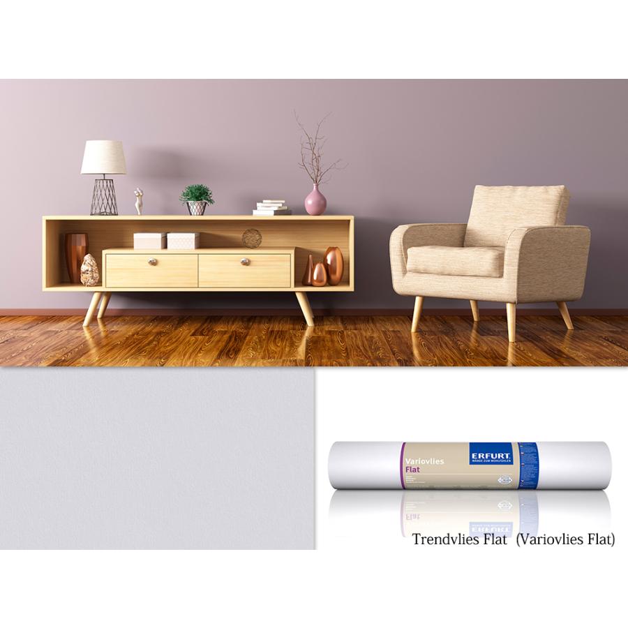 トレンドフリース ペイント下地壁紙 フラット 塗り壁 ペンキ 下地用 天然素材 ドイツ製 Erfurt社 Trendvlies Trendvlies Diy Life Tenko 通販 Yahoo ショッピング