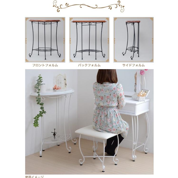 アイアンシリーズ コンソール アンティーク調 レトロ風 テーブル デスク おしゃれ 可愛い 猫脚 姫系家具 Iri 0031 Diyホーム ミューズ 通販 Yahoo ショッピング