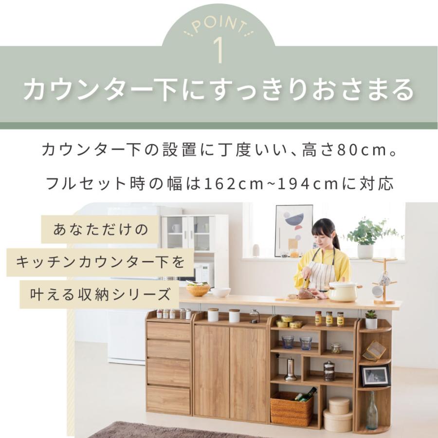 JK-PLAN（ジェイケイ・プラン） カウンター下収納 薄型 ミニ