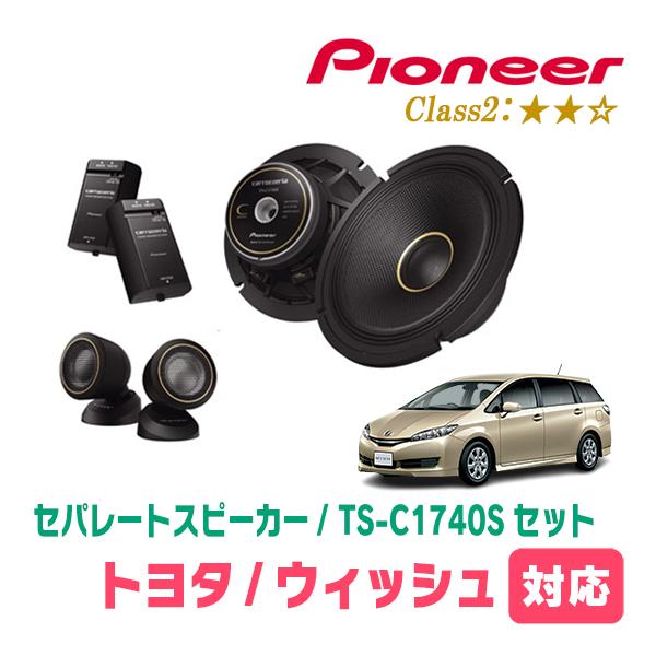 カロッツェリア ウィッシュ(20系・H21/4〜H29/10)用 スピーカー