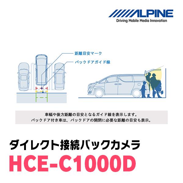 ALPINE（アルパイン） ALPINE / HCE-C1000D ALPINE製ナビ専用