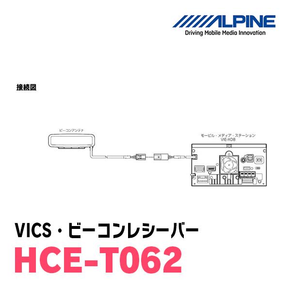 【中古】「未使用品」アルパイン(ALPINE) VICS光・電波ビーコン HCE-T062 ALPINE】 光電波VICSビーコンユニット 【HCE-T062】 - メルカリ