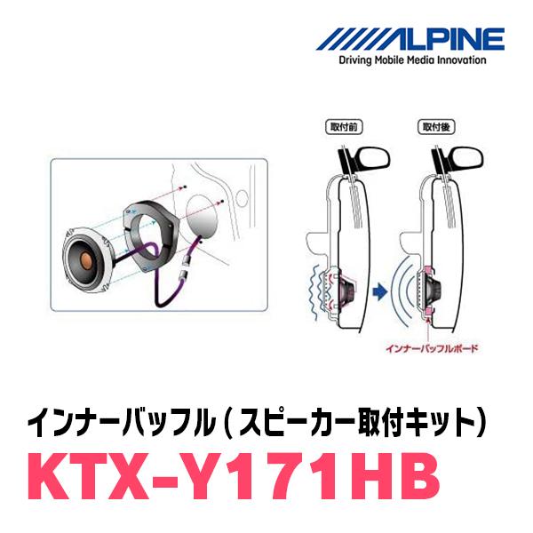 アルパイン / KTX-Y171HB　ハイブリッドインナーバッフル(スピーカー取付キット)　ALPINE正規販売店｜diyparks｜04