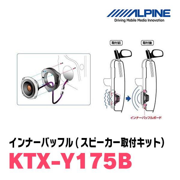 ALPINE（アルパイン） ALPINE / KTX-Y175B インナーバッフル・トヨタ車