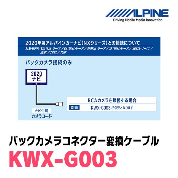 ALPINE（アルパイン） ALPINE / KWX-G003 バックビューカメラ