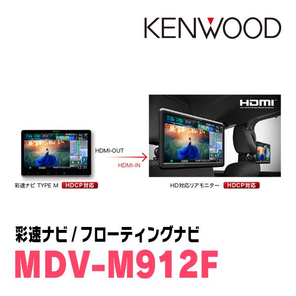 ミラトコット(H30/6〜R5/12)専用　KENWOOD / MDV-M912F + 取付キット　9インチ / フローティングナビ | 彩速ナビ | 06