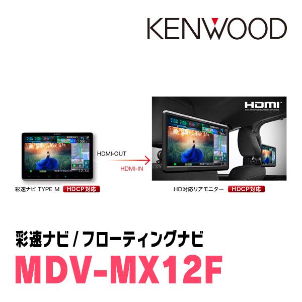 彩速ナビ デリカD:5(ガソリン車・H20/5〜H31/2)専用 KENWOOD / MDV