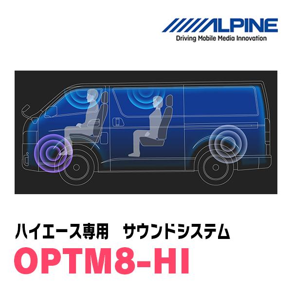 ALPINE（アルパイン） ハイエース(標準ボディ・H25/12〜現在)専用