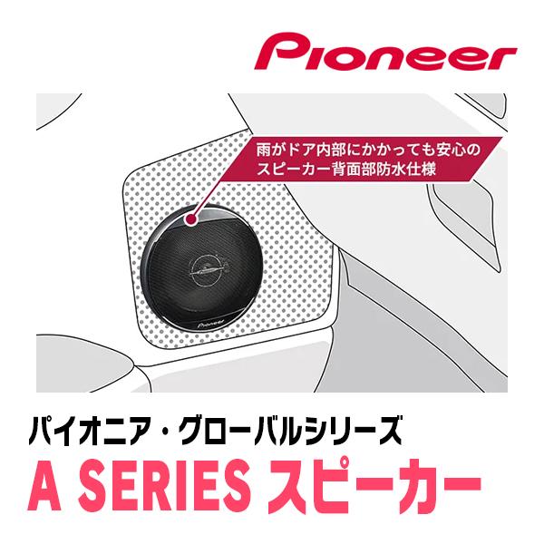 カロッツェリア PIONEER / TS-A1671F 16.5cm・コアキシャル3WAY