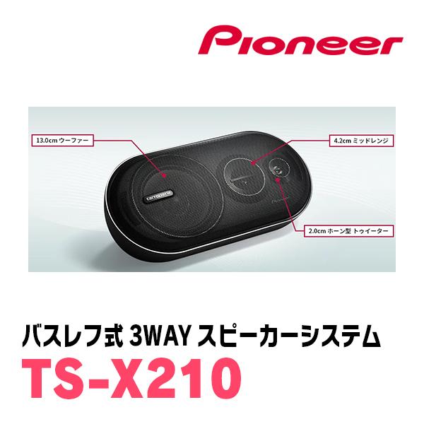 カロッツェリア パイオニア / TS-X210 バスレフ式・3ウェイ カロッツェリア パイオニア / TS-X210 バスレフ式・3ウェイ