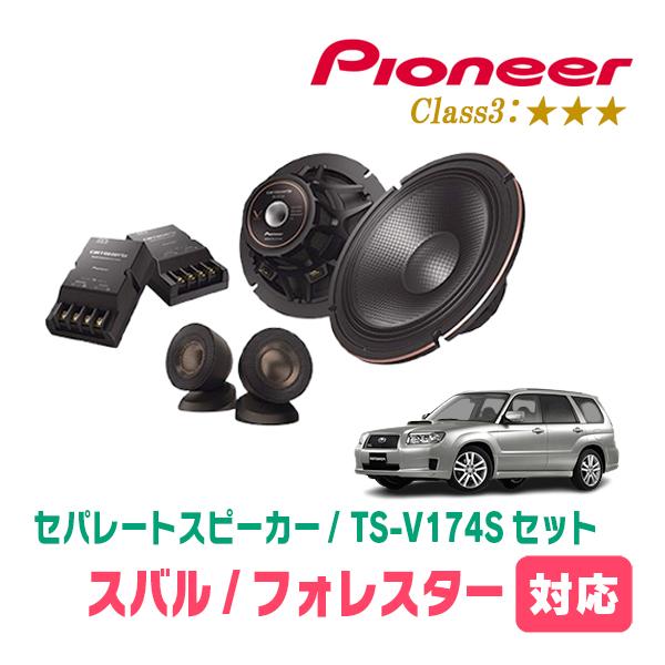 カロッツェリア フォレスター(SG系・H14/2〜H19/12)用 スピーカー