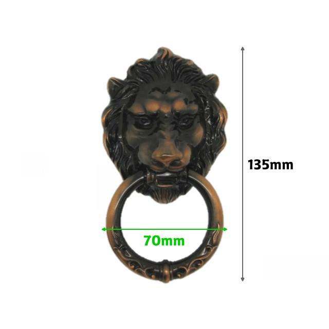 DIYパートナー 唐草ライオンノッカー NO，510 昔ながらの