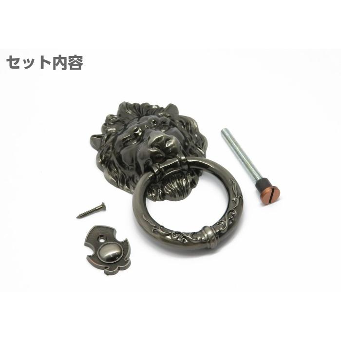 DIYパートナー 唐草ライオンノッカー NO，510 昔ながらの