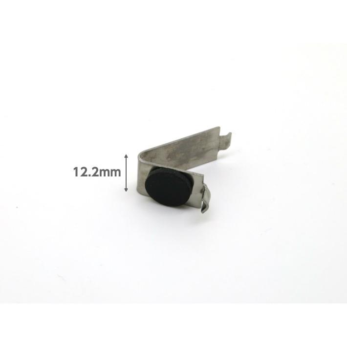 メール便可 山伸 ステンレス棚柱用棚受 柱ピッチ17mm用 ゴム付 DIY 簡単 追加 棚受|diypartner|02