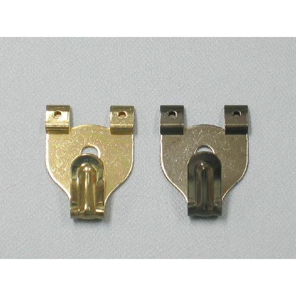 DIYパートナー 石膏ボード フック 額吊金具 真鍮製Xフック 中 1個入 33