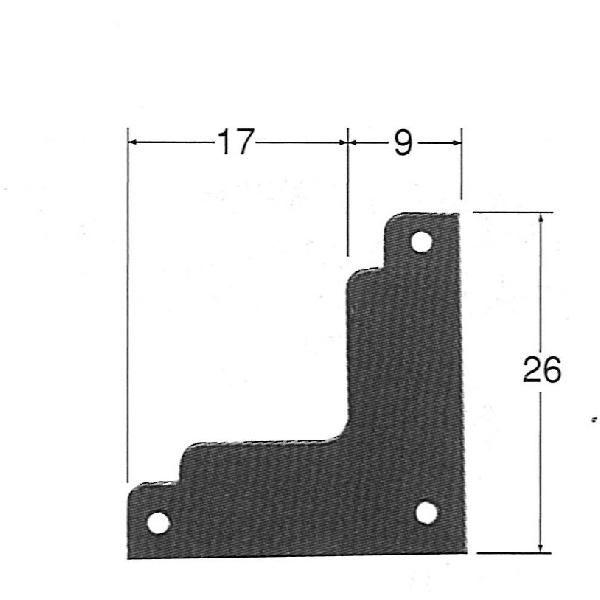 角当て金具　8枚　工具　DIY 3kadokanagu0005top.jpg