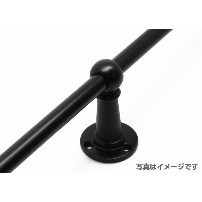 鉄製 丸パイプ １０f用 ブラック ２ｍ ｄｉｙクローゼット金具 ハンガーパイプ受 ハンガー掛け P Mp102m Diyパートナー 通販 Yahoo ショッピング