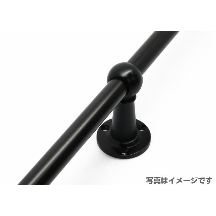 鉄製 丸パイプ １３f用 ブラック １ｍ ｄｉｙクローゼット金具 ハンガーパイプ受 ハンガー掛け P Mp131m Diyパートナー 通販 Yahoo ショッピング