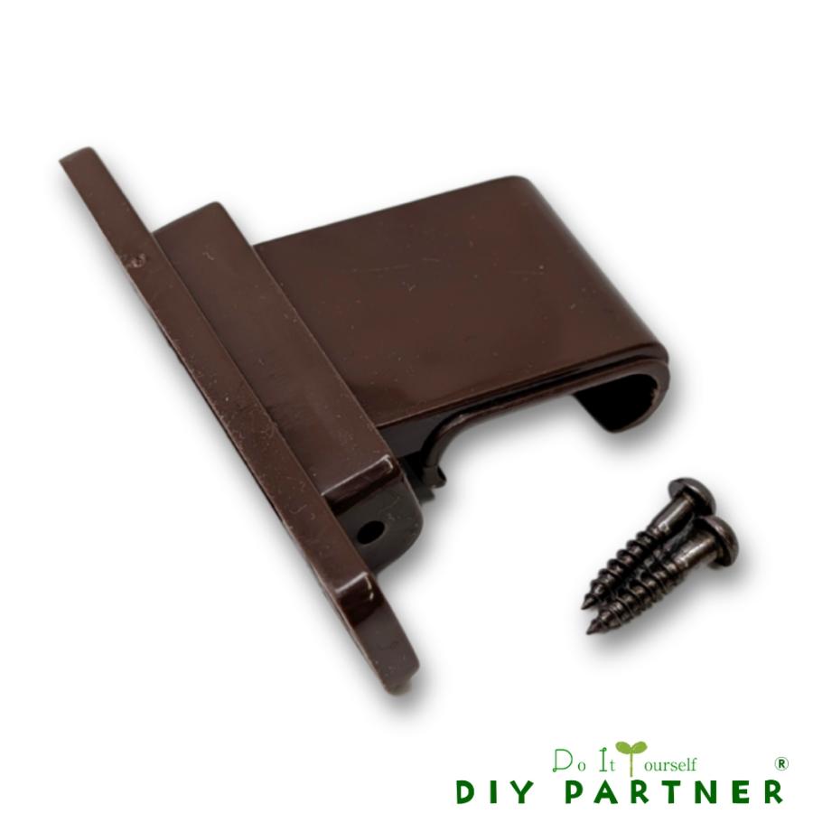 オーダー品 DIYパートナー オートヒンジ C型 茶 DIY 取り換え 扉金具