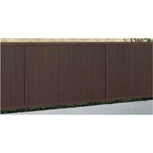 フェンス LIXIL ハイスクリーンフェンス C型 フリーポールタイプ T-16 本体 1967.5×1600mm
