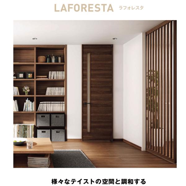 室内ドア　ラフォレスタ　TA　YA1　建具　リビングドア　屋内ドア　交換　障子　板戸　付　親子ドア　リフォーム　室内　ノンケーシング枠　DIY　扉　ykk　錠無　YKKap