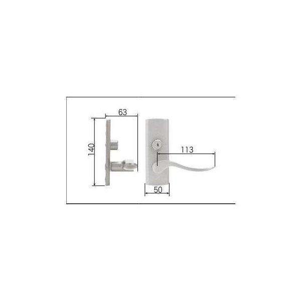 LIXIL TOSTEM リビング建材用部品 ドア ハンドル：スタイルAタイプ把手