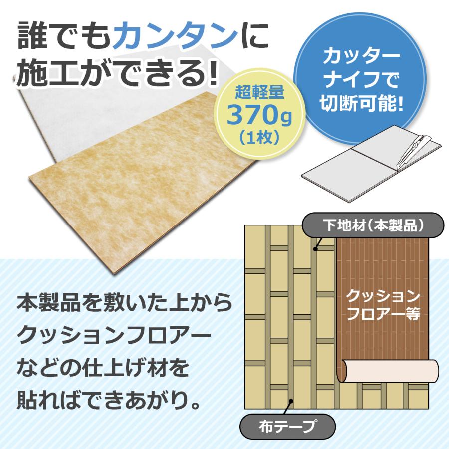 DIY STYLE 床デコ LL35 遮音下地材 ハーフ 防音 吸音材 LL35 L35 LL40