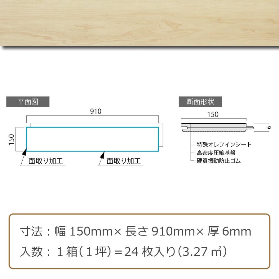 フローリング 床材 フローリング材 直貼りフローリング メープルシート Zika A101 Diy Style ヤフーショッピング店 通販 Yahoo ショッピング