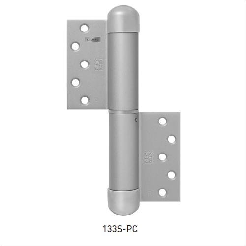 オートヒンジ 丁番型 屋外ドア用 133SR-PC シルバー 1組